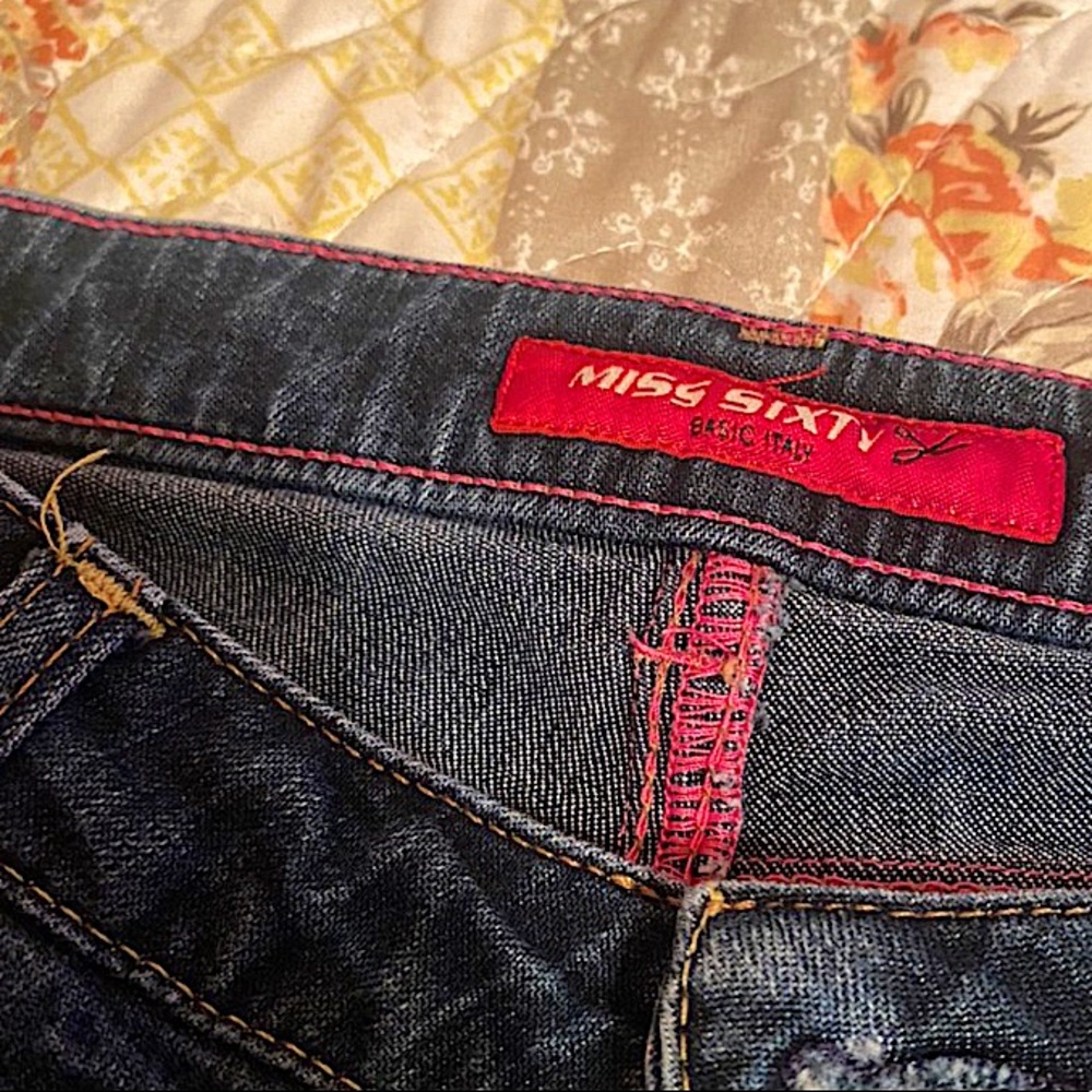 vintage miss sixty low rise jeans flare jeans!
